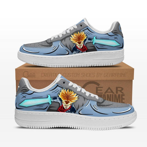 Future Trunks Air Sneakers Custom Anime DB Shoes